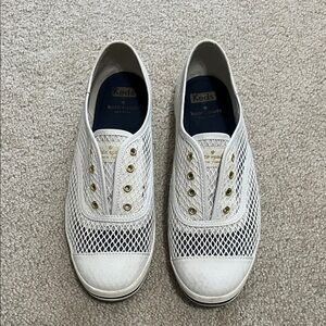 Keds x Kate Spade White Mesh Sneakers
